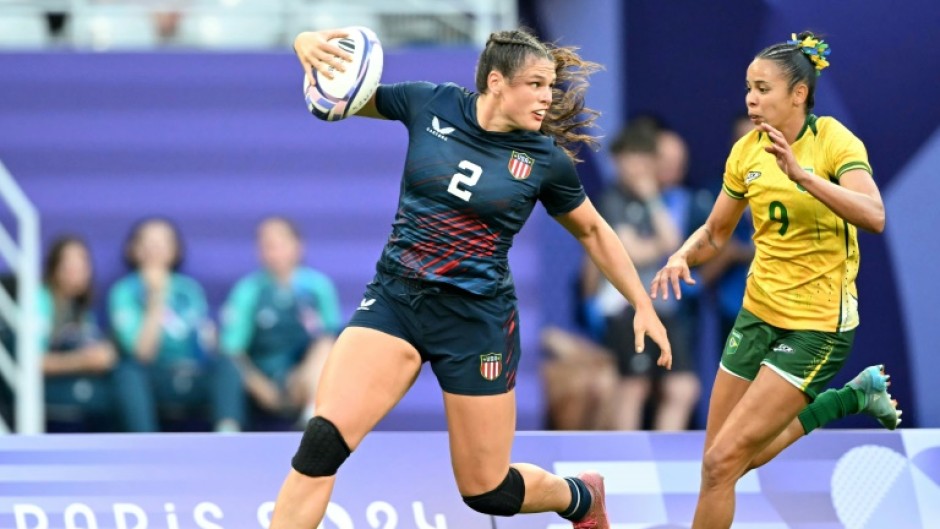 Ilona Maher made her USA sevens debut in 2018