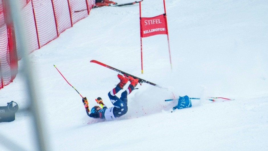 Mikaela Shiffrin took a heavy fall at Killington, Vermont, on November 30