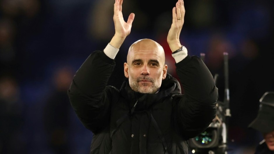 Pep Guardiola's Manchester City returned to winning ways against Leicester