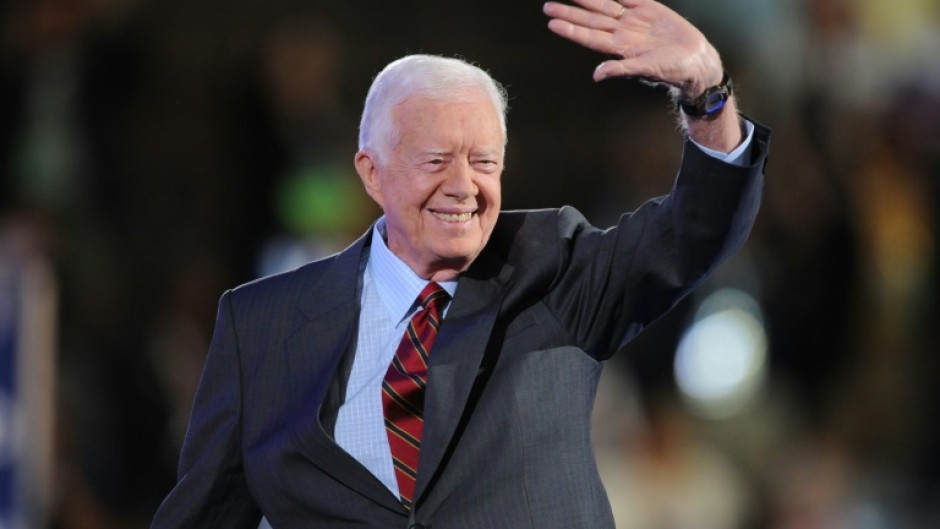 Jimmy Carter, seen here at the Democratic National Convention in 2008, served as US president from 1977 to 1981