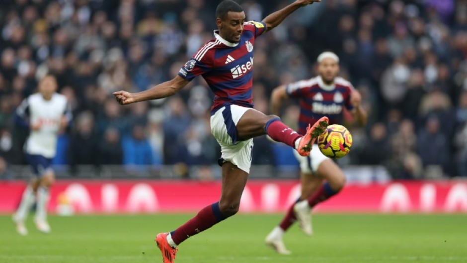 Newcastle forward Alexander Isak has scored 13 Premier League goals this season