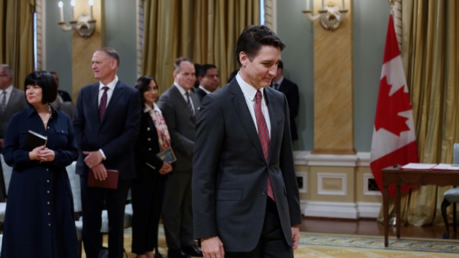 Canada's Prime Minister Justin Trudeau has been under mounting pressure for weeks