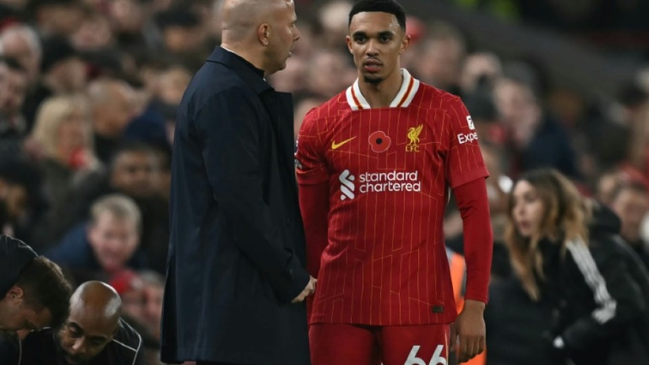 Liverpool defender Trent Alexander-Arnold is out of contract at the end of the season