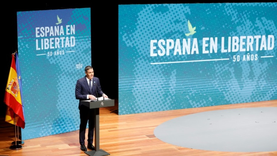 Prime Minister Pedro Sanchez has announced around 100 events this year to mark the half-century since Spain initiated its democratic transition following Francisco Franco's death in 1975