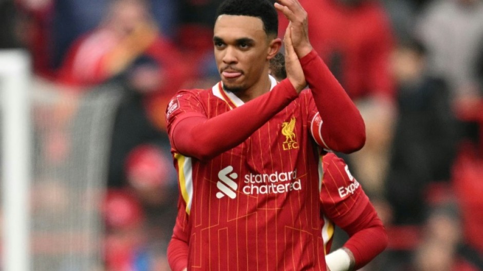 Trent Alexander-Arnold struck in Liverpool's 4-0 win over Accrington Stanley