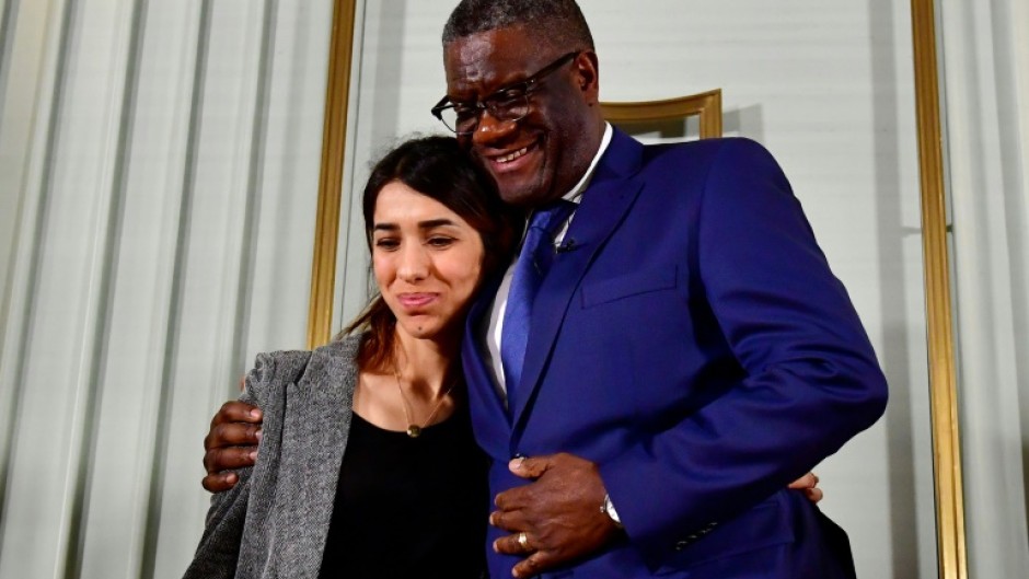 Denis Mukwege won the 2018 Nobel Peace Prize with Yazidi activist Nadia Murad