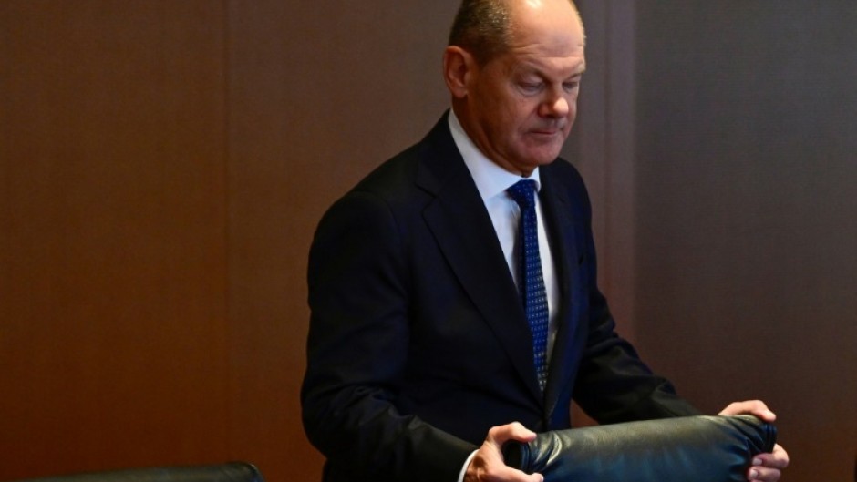 German Chancellor Olaf Scholz has been criticised for failing to reboot the economy and already faces an uphill battle to win re-election