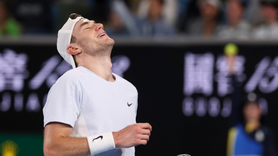 Britain's Jack Draper has won all three of his Australian Open matches in five sets