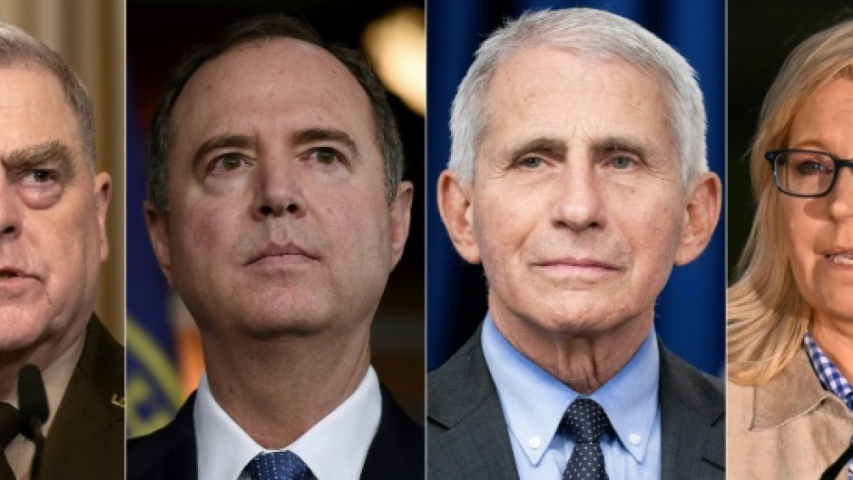 Pardoned to protect them from Trump's revenge -- retired general Mark Milley, US Representative Adam Schiff, Anthony Fauci and US Representative Liz Cheney