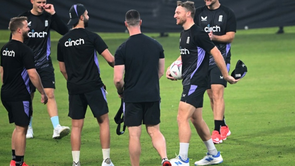 England train on the eve of the first T20