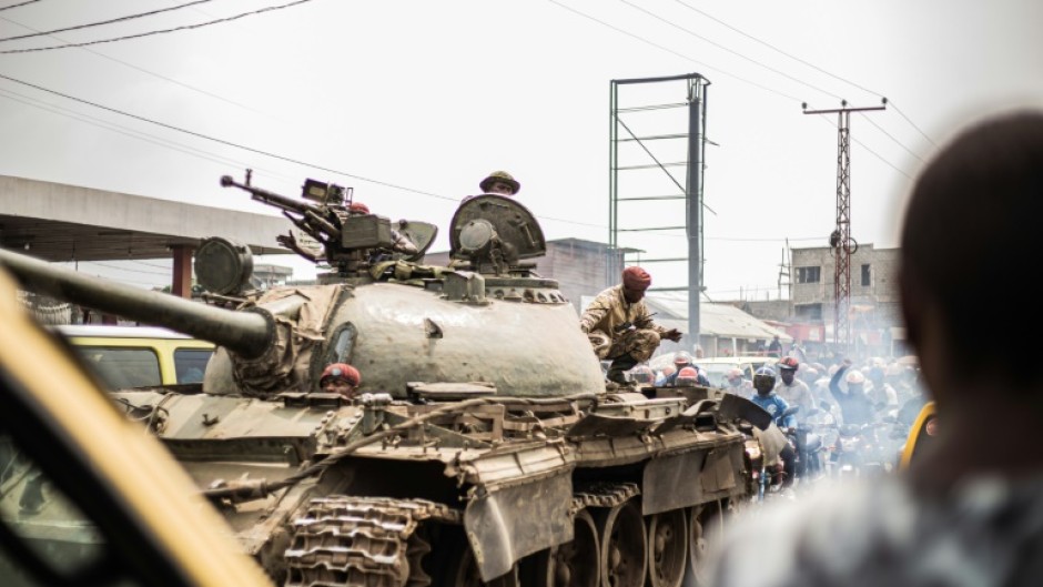 DR Congo soldiers clashed with M23 fighters near the eastern city of Goma