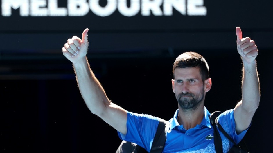 Novak Djokovic retired from his Australian Open semi-final