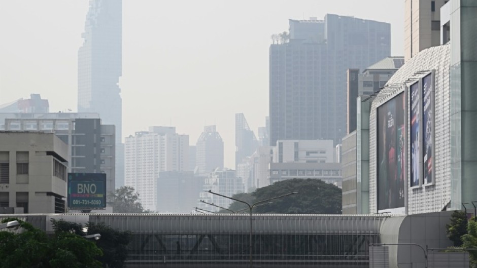 Air pollution in the Thai capital forced the closure of more than 350 schools Friday -- around a hundred more than the previous day