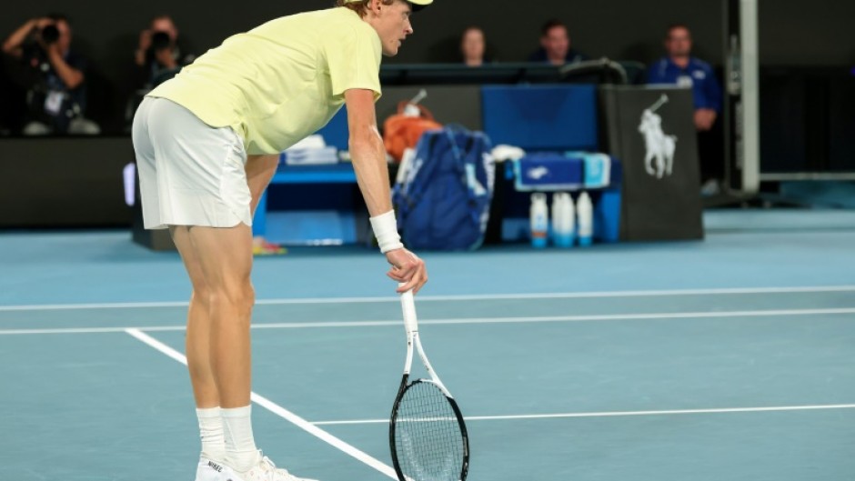 Jannik Sinner suffered from cramps against Ben Shelton