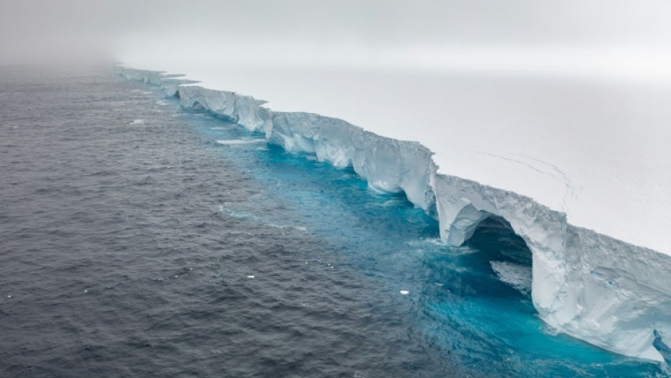 The A23a iceberg calved from the Antarctic ice shelf in 1986, but only started moving north away from the frozen continent more than 30 years later