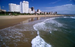 South Africa, Durban. Seafront