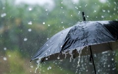 File: A person holding an umbrella in the rain. GettyImages/sarayut Thaneerat