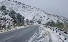 Snow in the Western Cape 