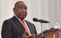 President Cyril Ramaphosa. GCIS