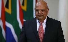 Former Minister of Public Enterprises Pravin Gordhan. AFP/Phill Magakoe