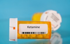 File: Ketamine pill bottle. Wladimir Bulgar/Science Photo Library via AFP