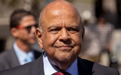 Former Public Enterprises Minister Pravin Gordhan. Dwayne Senior/Bloomberg via Getty Images