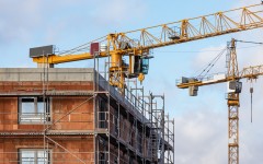 File: Construction site of a residential building. GettyImages/fhm