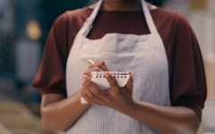 File: A waitress taking orders in a restaurant. GettyImages/Sean Anthony Eddy