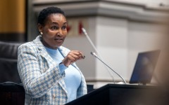 Thembi Simelane, Minister of Justice and Constitutional Development. Brenton Geach/Gallo Images via Getty Images