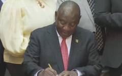 President Cyril Ramaphosa signed the Basic Education Laws Amendment (BELA) Bill into law