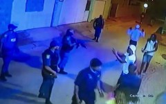 CCTV footage of the incident. 