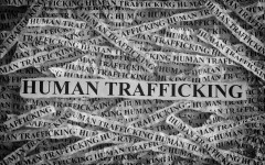 File: Torn pieces of paper with the words Human Trafficking. GettyImages/Professor25