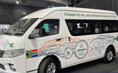 Electric minibus taxi