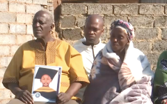 The family of one of the children who died. 