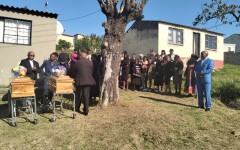 The funeral of Lithembelihle Bambela, Iminathi Bambela and Live Ndudane.