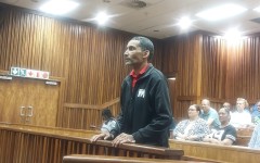 Mark Harvey at the High Court in Johannesburg.