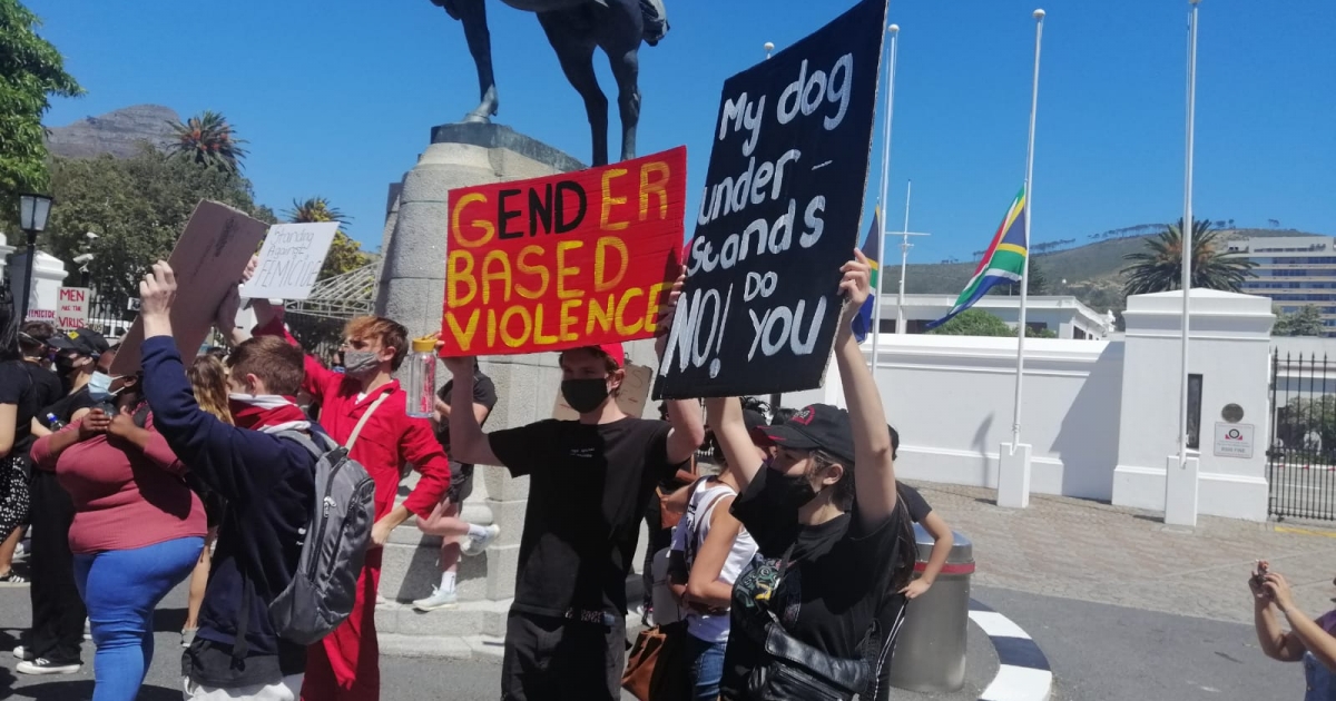 Marching to Parliament against GBV | eNCA