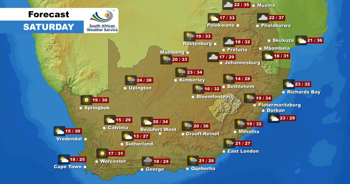 Weather Forecast Friday, 20 January 2023 eNCA