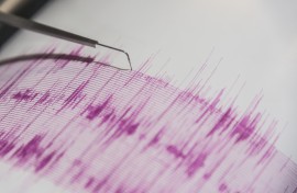 File: A seismometer measuring an earthquake. GettyImages/Gary S Chapman