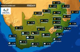 Weather forecast 5 July 2024