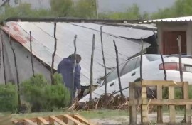 Severe flooding occurred after two retaining dams collapsed, leading to a third overflowing.