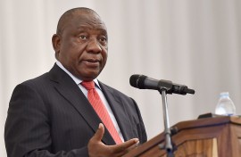 President Cyril Ramaphosa. GCIS