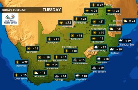 Weather Forecast - 1 October 2024