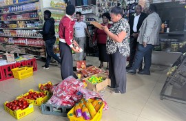 Health Inspectors and law enforcement agencies go through supermarkets and spaza shops following food poisoning cases in KZN