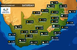 Weather Forecast | Saturday, 30 November 2024