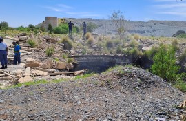 An unknown number of zama zamas remain underground in  Stilfontein, in the North West.