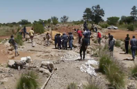 The bodies of two more illegal miners have been retrieved from a mine shaft in Stilfontein in the North We