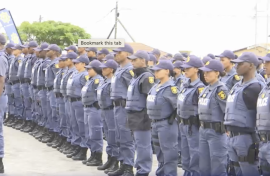 Police Minister Senzo Mchunu and national police commissioner Fannie Masemola spent their Sunday in Gqeberha.