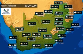 Weather forecast | Saturday, 21 December 2024.