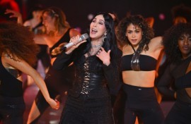 Cher, shown here performing at the 2024 Victoria's Secret Fashion Show, is among this year's inductees into the Rock and Roll Hall of Fame